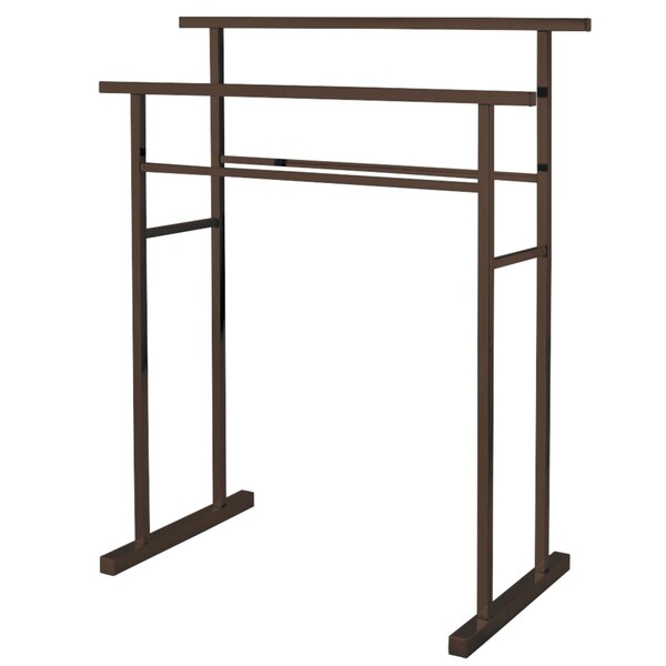 SCC8245 Pedestal Steel Construction Towel Rack, Oil Rubbed Bronze
